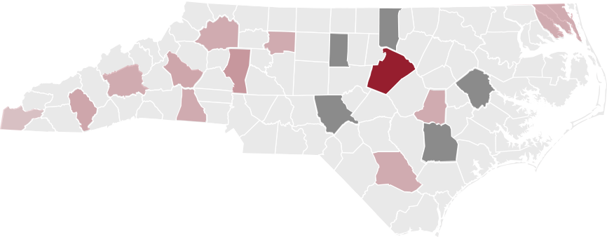 North Carolina counties